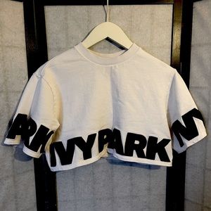 Logo Cropped Tee by Ivy Park